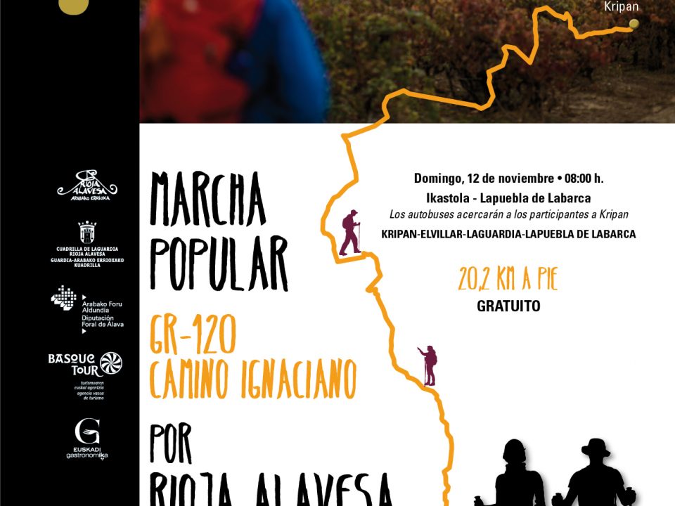 Marcha Popular Camino Ignaciano 12.11.2017